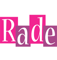 Rade whine logo