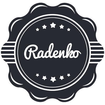 Radenko badge logo
