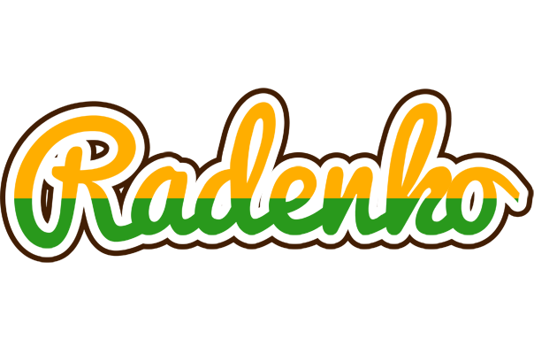Radenko banana logo
