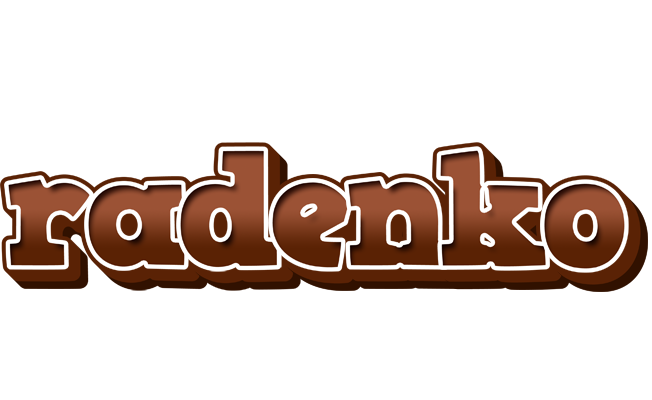 Radenko brownie logo