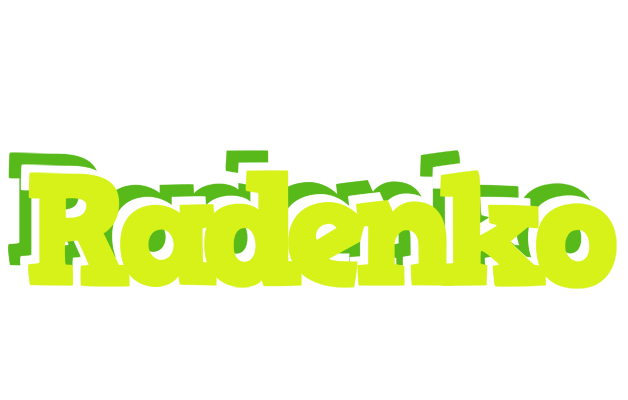 Radenko citrus logo