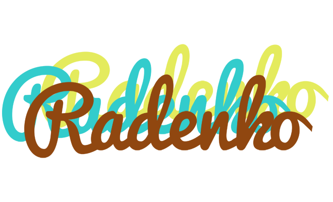 Radenko cupcake logo