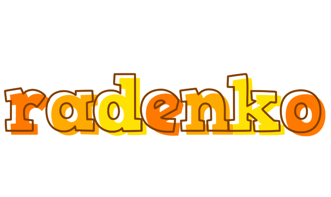 Radenko desert logo