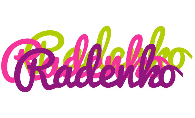 Radenko flowers logo