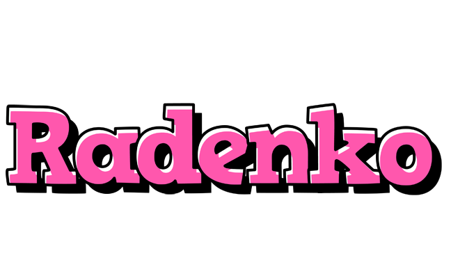 Radenko girlish logo
