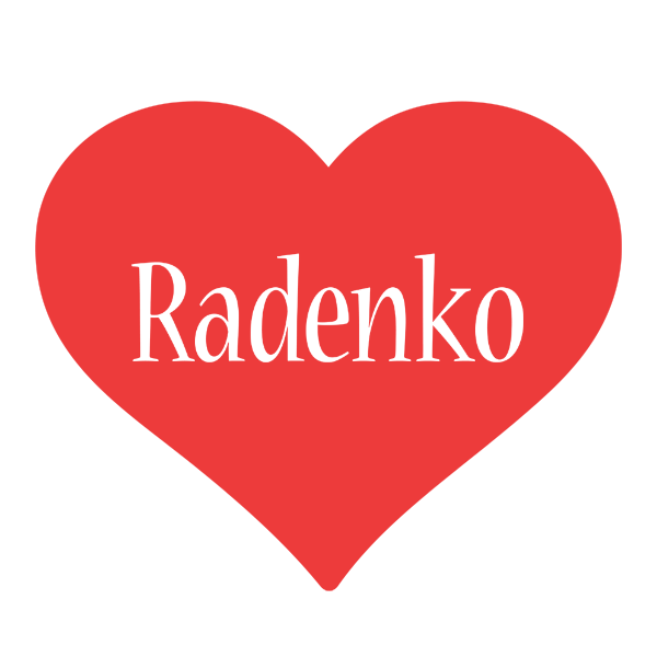 Radenko love logo
