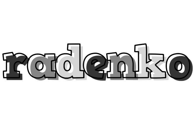 Radenko night logo