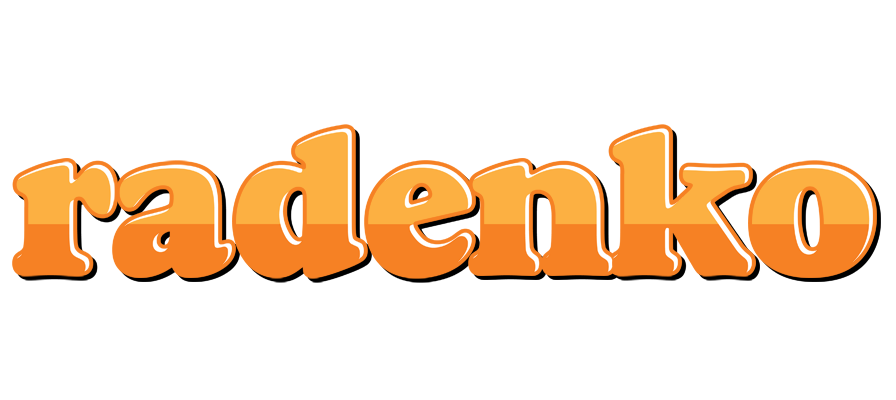 Radenko orange logo
