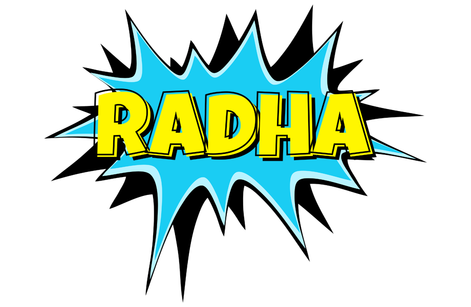 Radha amazing logo