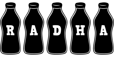 Radha bottle logo