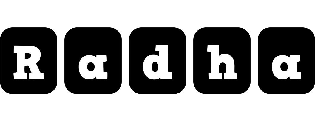 Radha box logo