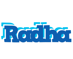 Radha business logo