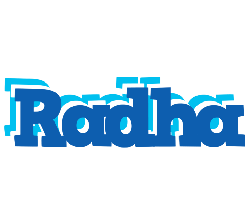 Radha business logo