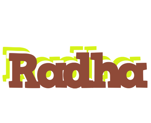 Radha caffeebar logo