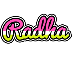 Radha candies logo