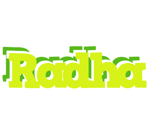 Radha citrus logo