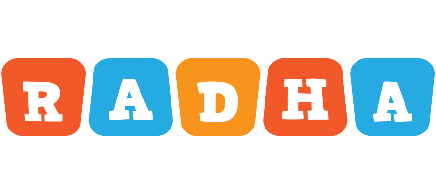 Radha comics logo