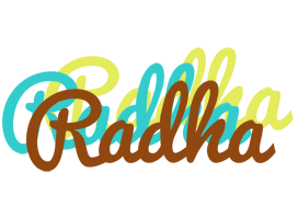 Radha cupcake logo