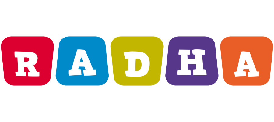 Radha daycare logo