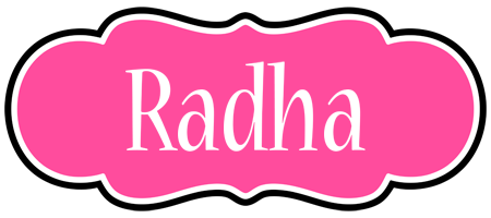 Radha invitation logo