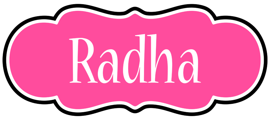 Radha invitation logo