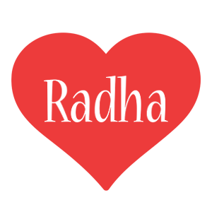 Radha love logo