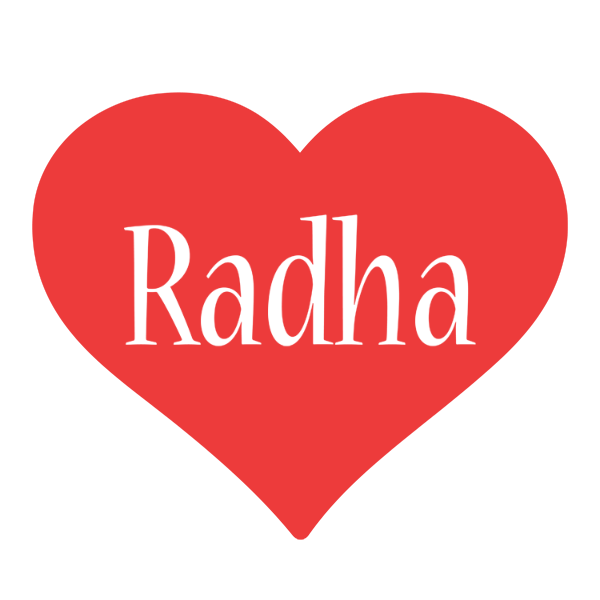 Radha love logo