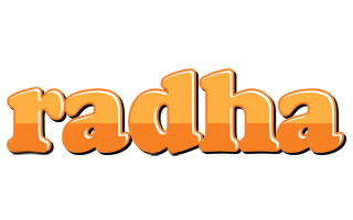 Radha orange logo