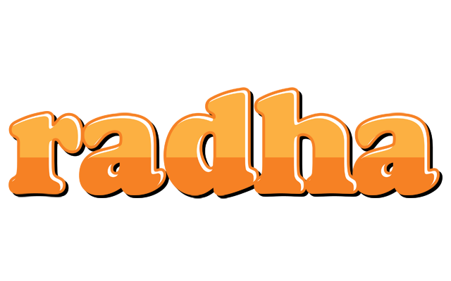Radha orange logo