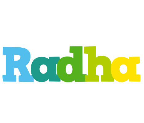 Radha rainbows logo