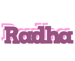 Radha relaxing logo