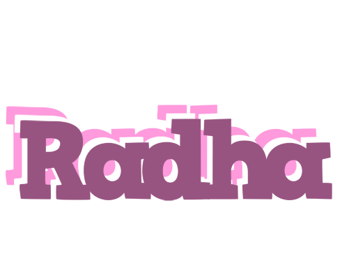 Radha relaxing logo