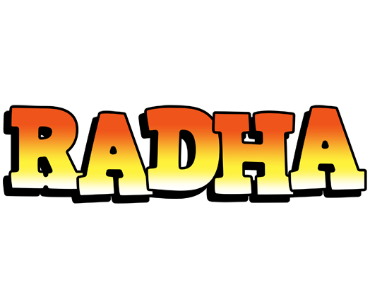 Radha sunset logo