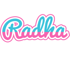 Radha woman logo