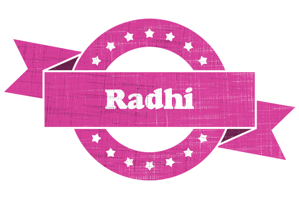 Radhi beauty logo