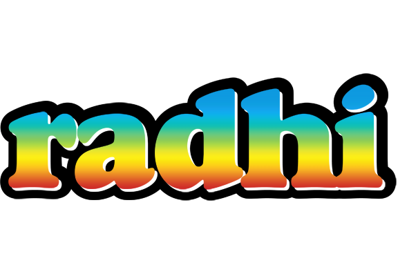 Radhi color logo