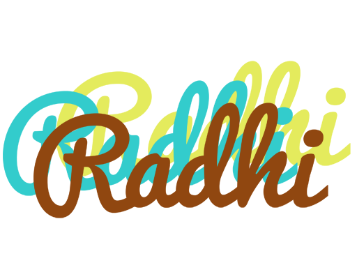 Radhi cupcake logo