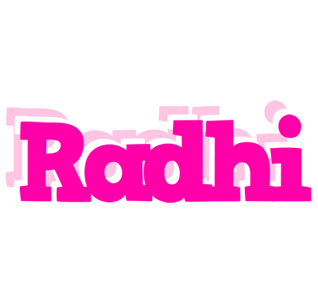 Radhi dancing logo