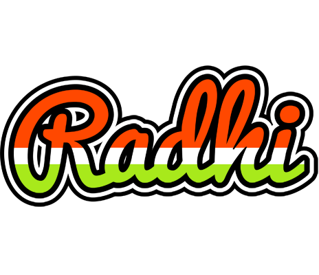 Radhi exotic logo