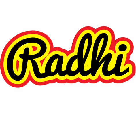 Radhi flaming logo