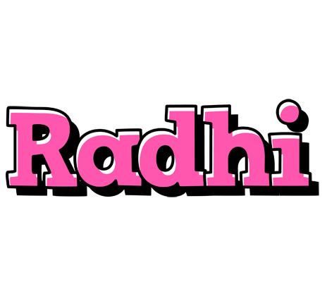 Radhi girlish logo