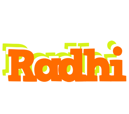 Radhi healthy logo