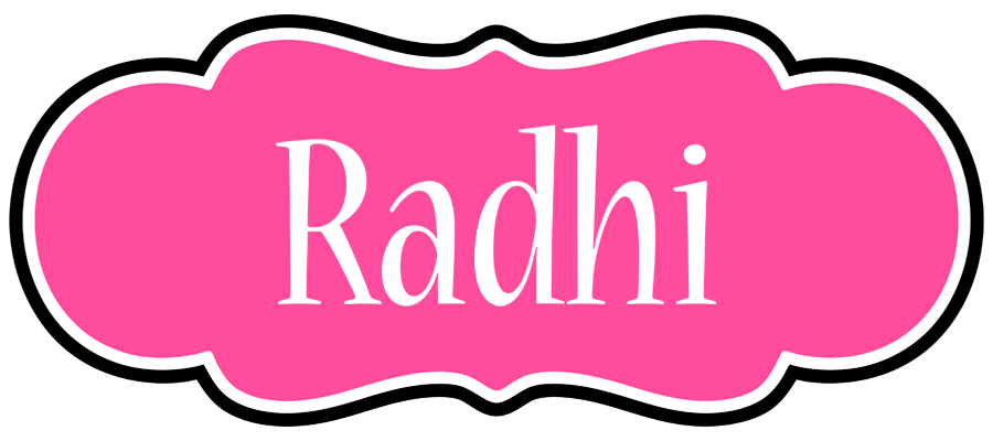 Radhi invitation logo