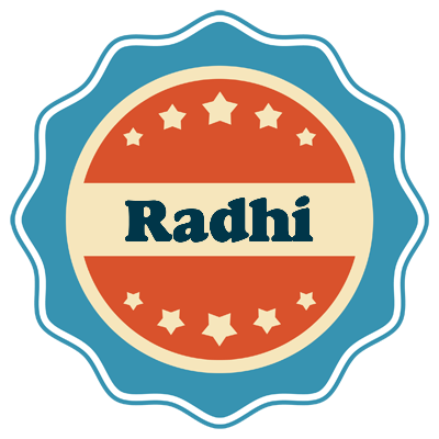 Radhi labels logo