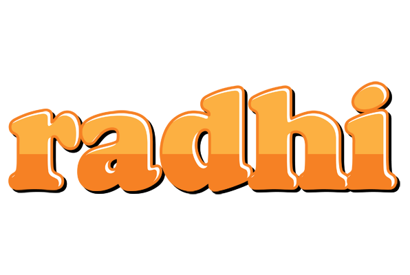 Radhi orange logo