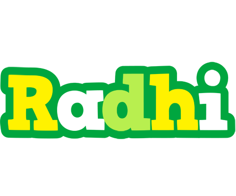 Radhi soccer logo
