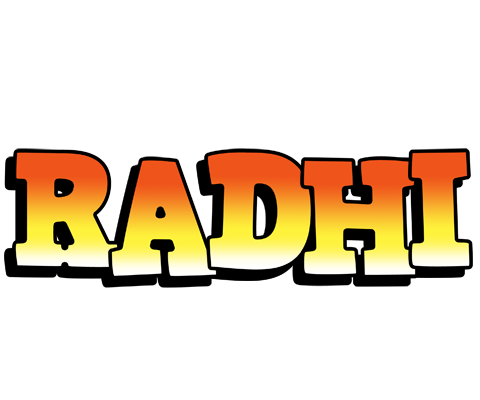 Radhi sunset logo