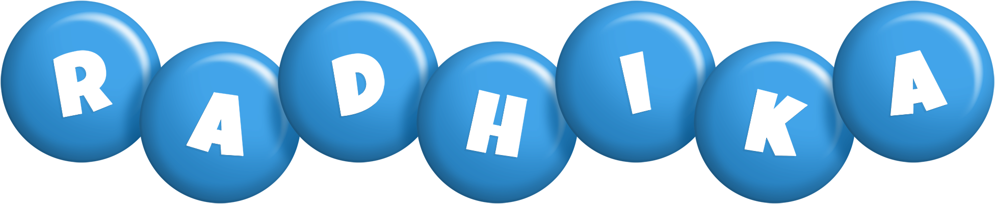 Radhika candy-blue logo