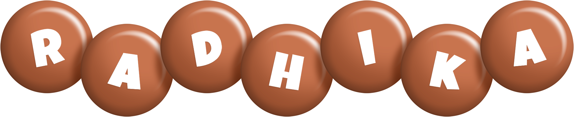 Radhika candy-brown logo