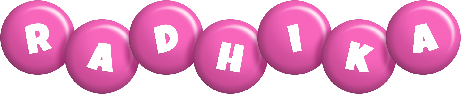 Radhika candy-pink logo